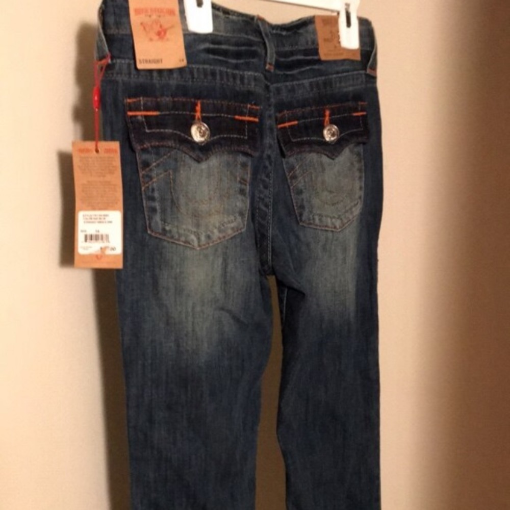 True Religion Boys Straight Jeans -14